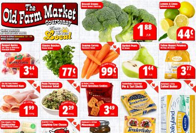 The Old Farm Market (Courtenay) Flyer November 13 to 19