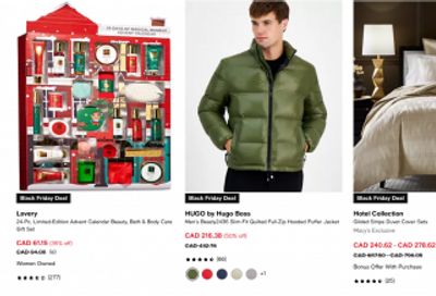 Macy’s Canada Early Access Black Friday Sale: Save up to 75% off Select Items