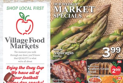 Village Food Markets Flyer November 12 to 18