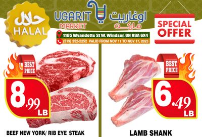 Ugarit Market Flyer November 11 to 17