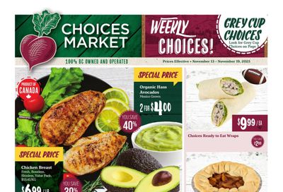 Choices Market Flyer November 13 to 19