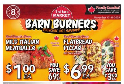 Red Barn Market Flyer November 13 to 19