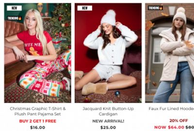 Sirens & Urban Planet & Forever 21 Canada Pre-Black Friday Sale: up to 50% off Select Items + Buy 2 Get 1 Free Christmas Collections