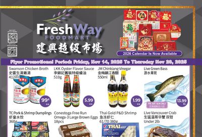 FreshWay Foodmart Flyer November 14 to 20