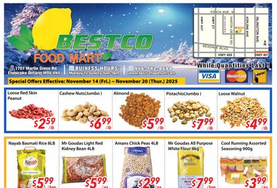 BestCo Food Mart (Etobicoke) Flyer November 14 to 20