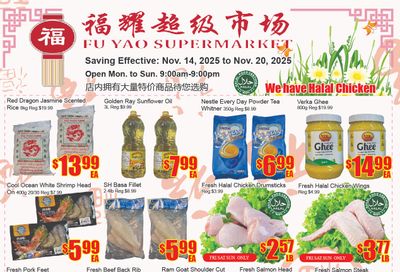 Fu Yao Supermarket Flyer November 14 to 20