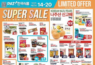 PAT Mart Flyer November 14 to 20