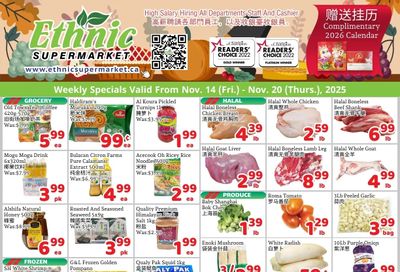 Ethnic Supermarket (Milton) Flyer November 14 to 20