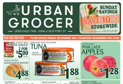 Urban Grocer Flyer November 14 to 20