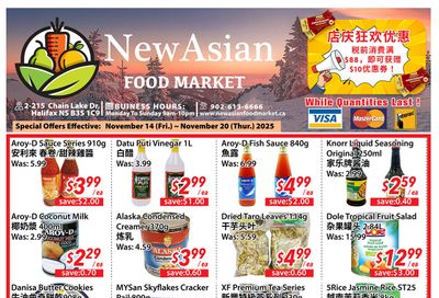 New Asian Food Market Flyer November 14 to 20