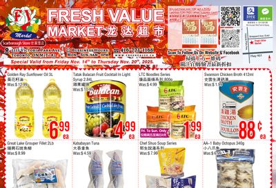 Fresh Value (Scarborough) Flyer November 14 to 20