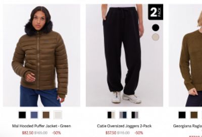 Bench Canada Pre-Black Friday Sale: up to 50% off Select Styles + Buy More, Save More with Promo Code