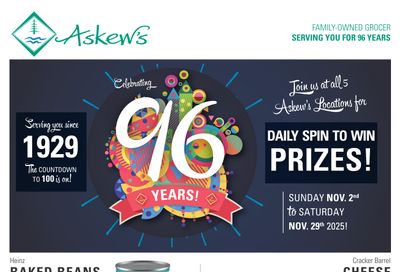Askews Foods Flyer November 16 to 22
