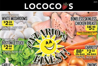 Lococo's Flyer November 17 to 20