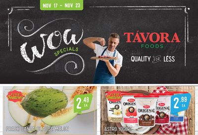 Tavora Foods Flyer November 17 to 23