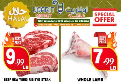 Ugarit Market Flyer November 18 to 24