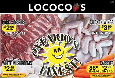 Lococo's Flyer November 19 to 23