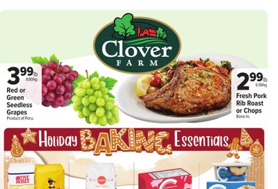 Clover Farm (ON) Flyer November 20 to 26
