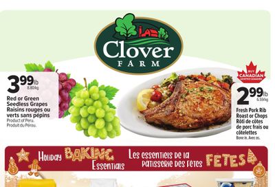 Clover Farm (Atlantic) Flyer November 20 to 26