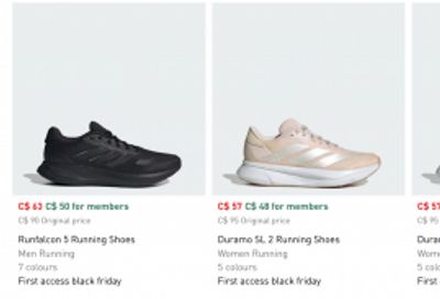 Adidas Canada: Early Black Friday up to 60% off