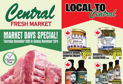 Central Fresh Market Flyer November 20 to 27