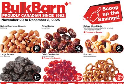 Bulk Barn Flyer November 20 to December 3