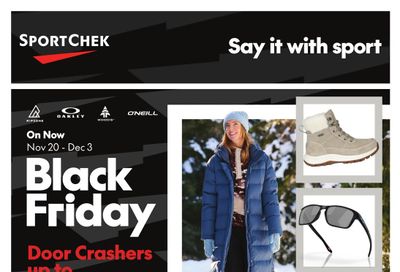 Sport Chek Flyer November 20 to December 3