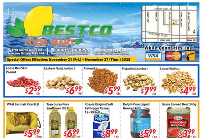 BestCo Food Mart (Etobicoke) Flyer November 21 to 27