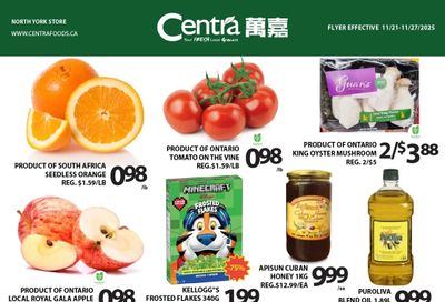 Centra Foods (North York) Flyer November 21 to 27
