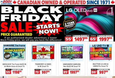 2001 Audio Video Flyer November 20 to 27