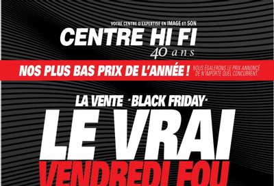Centre Hi-Fi Flyer November 21 to 27
