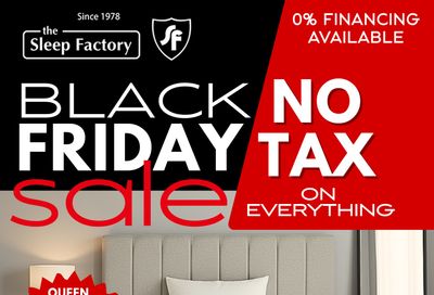 The Sleep Factory Flyer November 22 to December 20