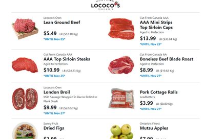 Lococo's Flyer November 24 to 27