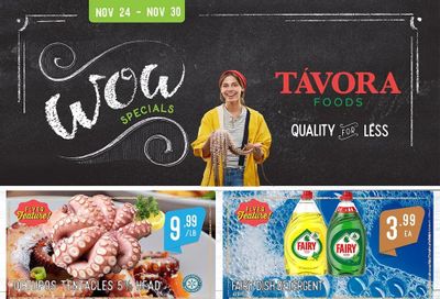 Tavora Foods Flyer November 24 to 30