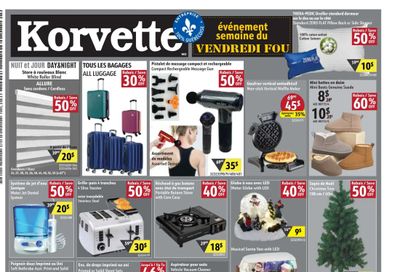 Korvette Flyer November 27 to December 10