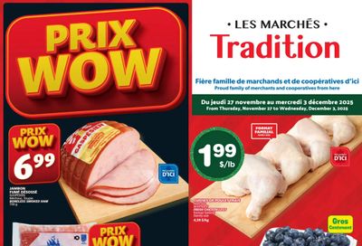 Marche Tradition (QC) Flyer November 27 to December 3