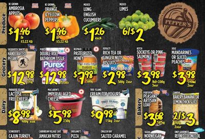 Pepper's Foods Flyer November 25 to December 1