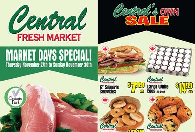 Central Fresh Market Flyer November 27 to December 4