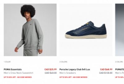 Puma Canada Black Friday Deals Sale 2025 *LIVE*: Save up to 50%