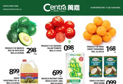 Centra Foods (North York) Flyer November 28 to December 4