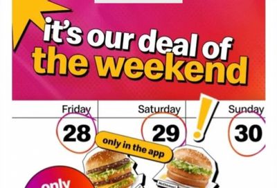 McDonald’s Canada Black Friday Deals 2025 : $4 Big Mac, McChicken or McVeggie November 28‐30