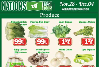 Nations Fresh Foods (Mississauga) Flyer November 28 to December 4
