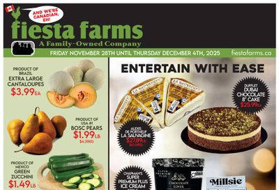 Fiesta Farms Flyer November 28 to December 4
