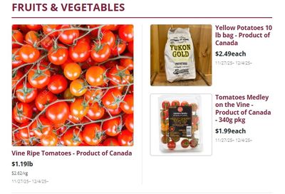 Mike Dean Local Grocer Flyer November 27 to December 3