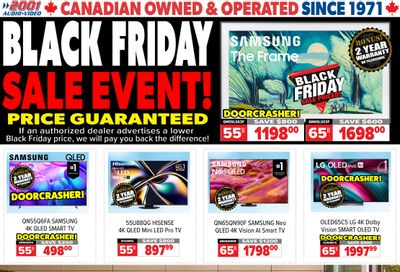 2001 Audio Video Flyer November 29 to December 4