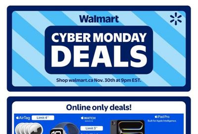 Walmart Cyber Monday Online Flyer November 30 to December 3