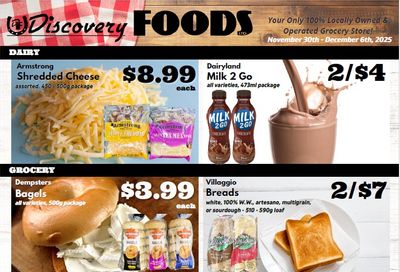 Discovery Foods Flyer November 30 to December 6