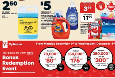 Loblaws Ontario: Bonus Redemption December 1st – 3rd + Flyer Deals