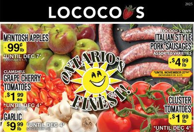 Lococo's Flyer December 1 to 4