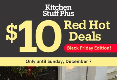 Kitchen Stuff Plus Red Hot Deals Flyer December 1 to 7